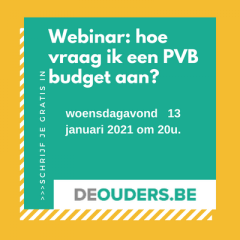 Online webinar: Hoe vraag ik een PVB budget aan? 